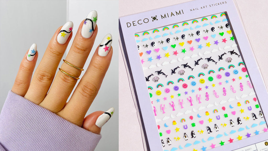 Deco Miami Says Gah Nail Art Stickers - Gah!