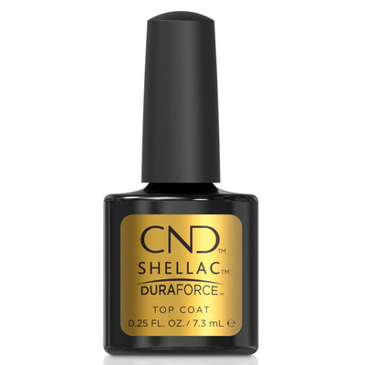 CND Shellac - Duraforce Top Coat 0.25 oz - Top & Base Coats at Beyond Polish