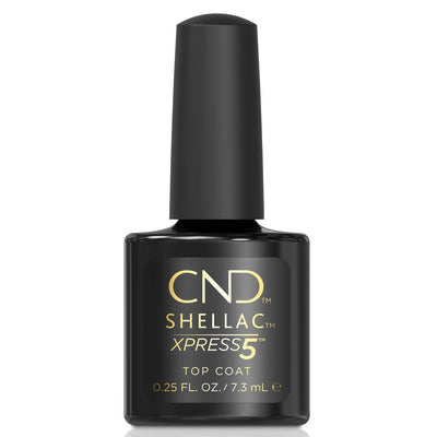 CND Shellac - XPress5 Top Coat 0.25 oz - Top & Base Coats at Beyond Polish