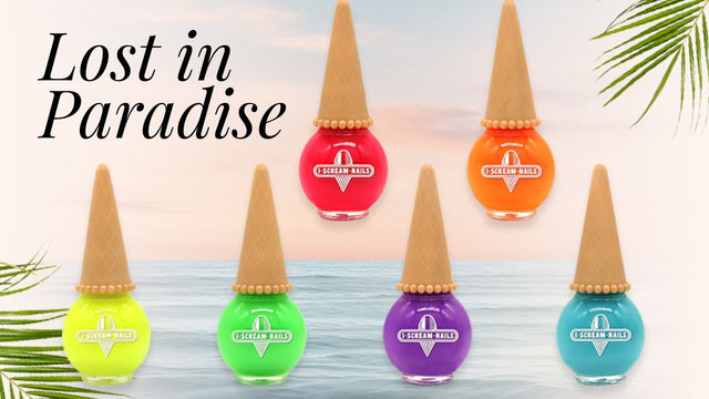 Lost in Paradise: Unveil Your Perfect Nail Escape with I Scream Nails' New Collection!