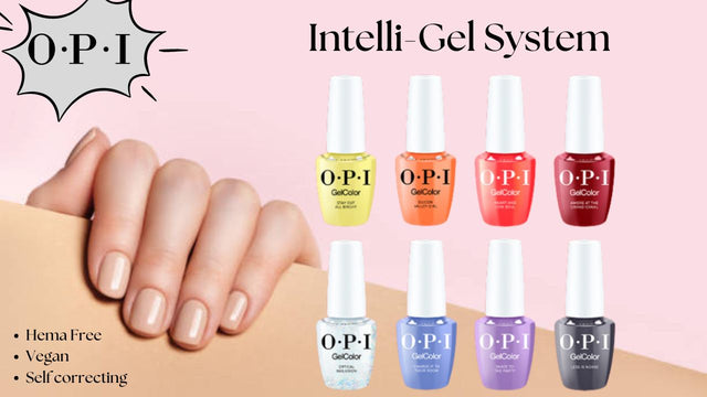 New! OPI GelColor Intelli-Gel System Genius In A Bottle