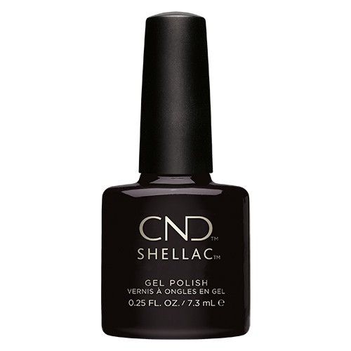 CND - Shellac Black Pool (0.25 oz) - Gel Polish at Beyond Polish