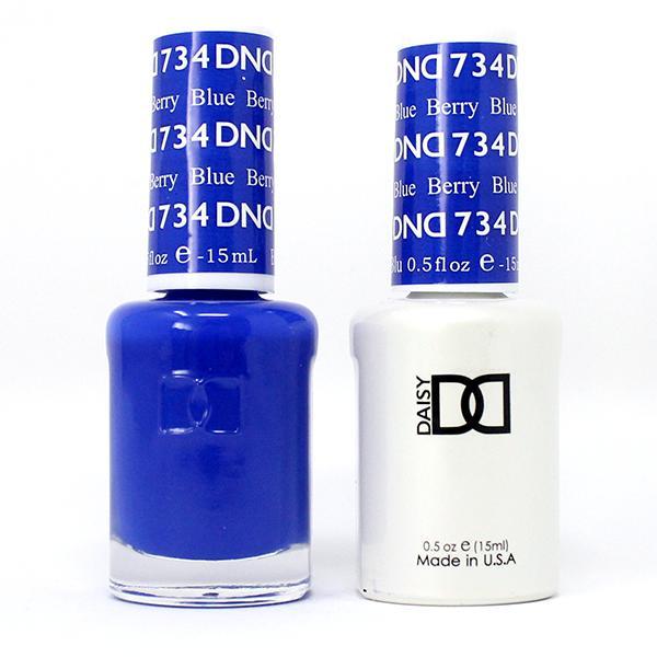 DND - Gel & Lacquer - Berry Blue - #734 - Gel & Lacquer Polish at Beyond Polish