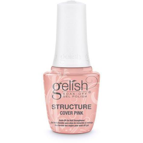 Gelish - Cover Pink Brush-On Structure Gel - Nail Treatment at Beyond Polish