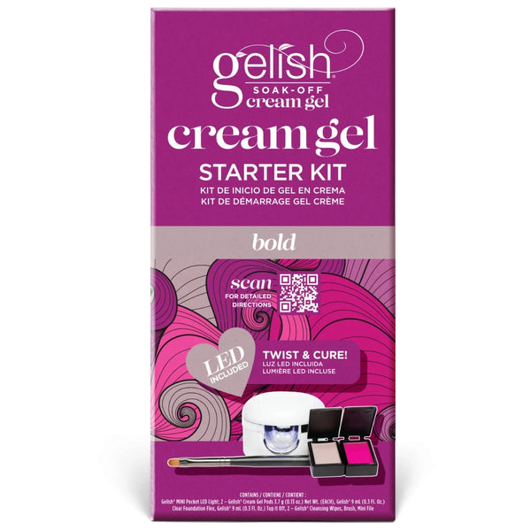 Gelish - Cream Gel Starter Kit - Bold - Gel Polish at Beyond Polish