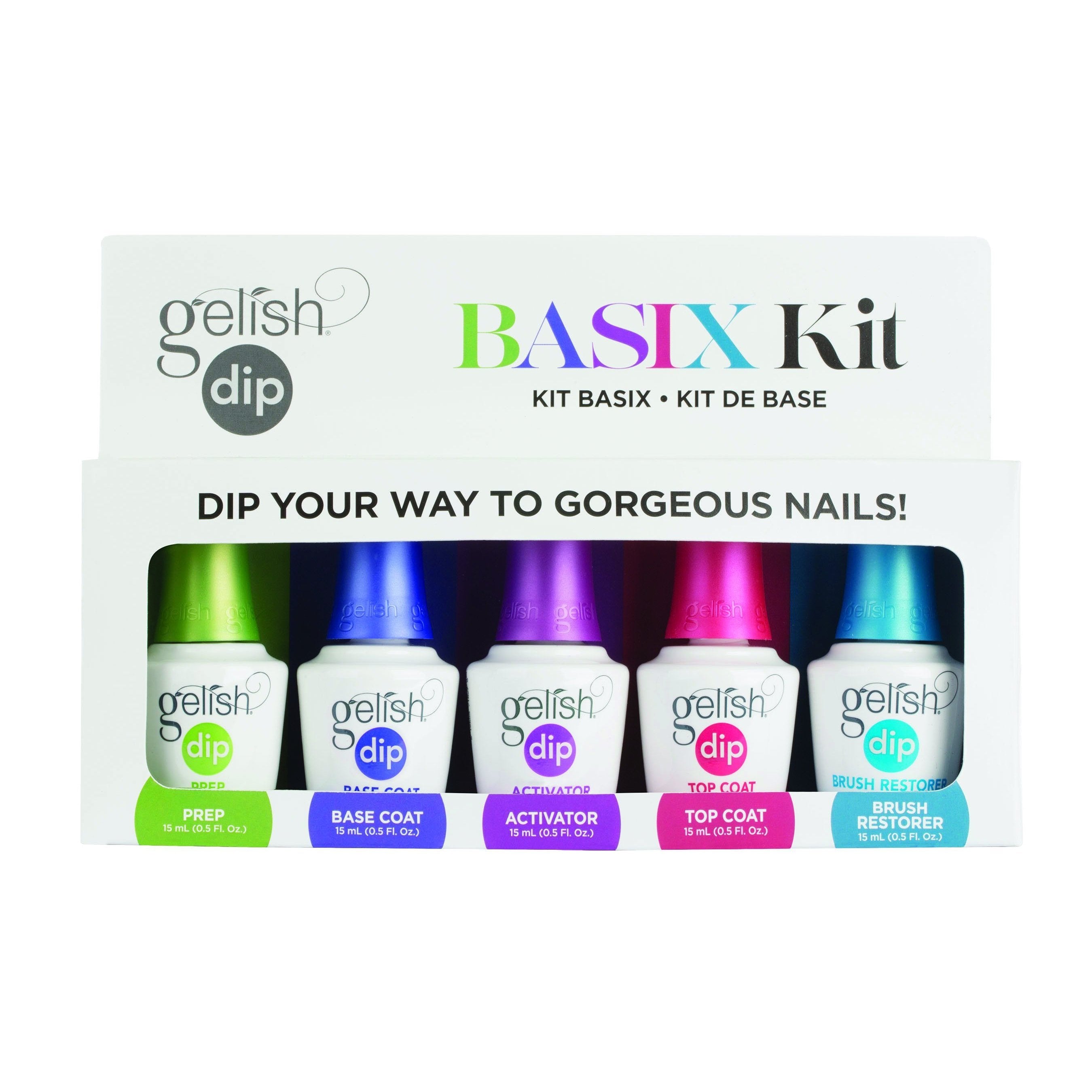 Gelish Dip - Basix Kit Combo - Dipping Powder at Beyond Polish