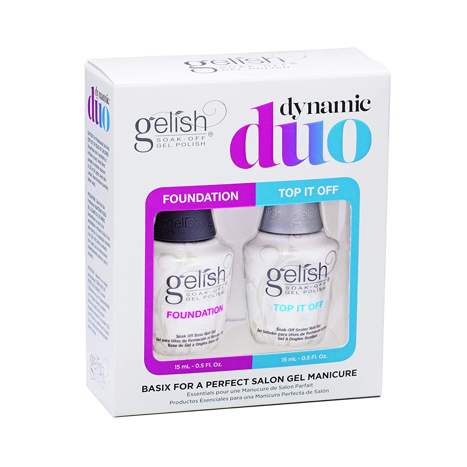 Gelish - Dynamic Duo 0.5 oz - Gel Polish at Beyond Polish