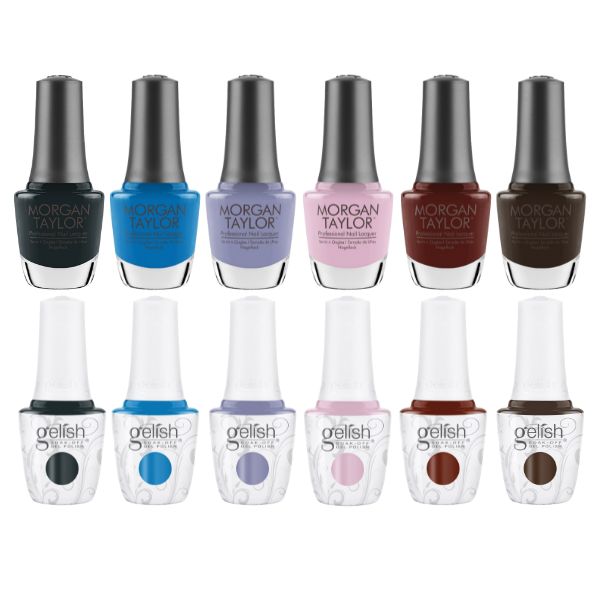 Gelish & Morgan Taylor Combo - In Frame Fall 2024 - 12pc Set - Gel & Lacquer Polish at Beyond Polish