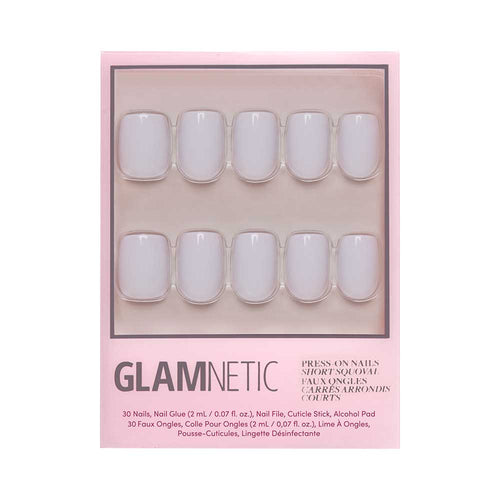 Glamnetic - Press On - Lilac Gray - Nail Extensions at Beyond Polish