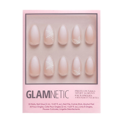 Glamnetic - Press On - Snowdrift - Nail Extensions at Beyond Polish