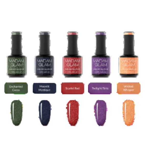 Madam Glam - Gel Polish - Gel Potion Glittery Bundle - Gel Polish at Beyond Polish