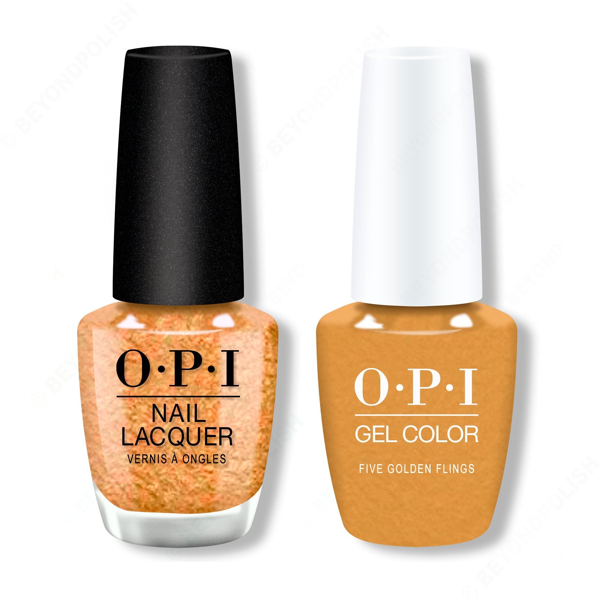 OPI - Gel & Lacquer Combo - Five Golden Flings