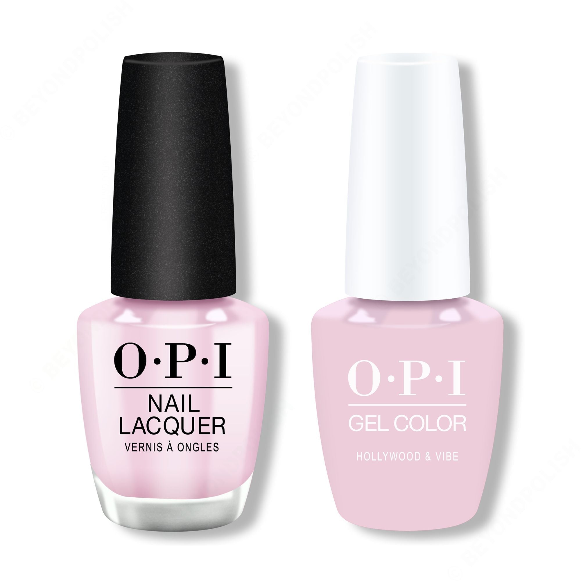 OPI - Gel & Lacquer Combo - Hollywood & Vibe - Pink Gel & Lacquer ...