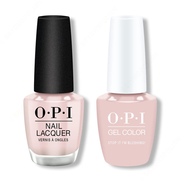 OPI - Gel & Lacquer Combo - Stop It I'm Blushing