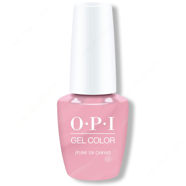 OPI GelColor - (P)Ink on Canvas 0.5 oz - #GCLA03 - Pink Gel Polish ...