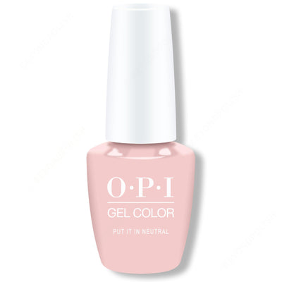 OPI GelColor - Put It In Neutral 0.5 oz - #GCT65 - Gel Polish at Beyond Polish